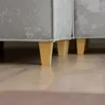 РАЙСКИЙ УГОЛОК Диван угловой серый, с Crash-эффектом