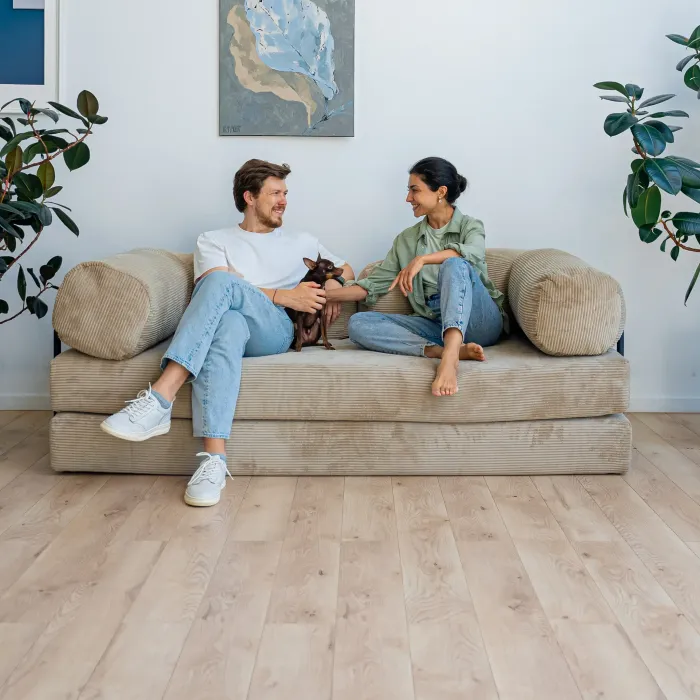 ПОЛЕЗНАЯ ПРИВЫЧКА Диван прямой, бежевый