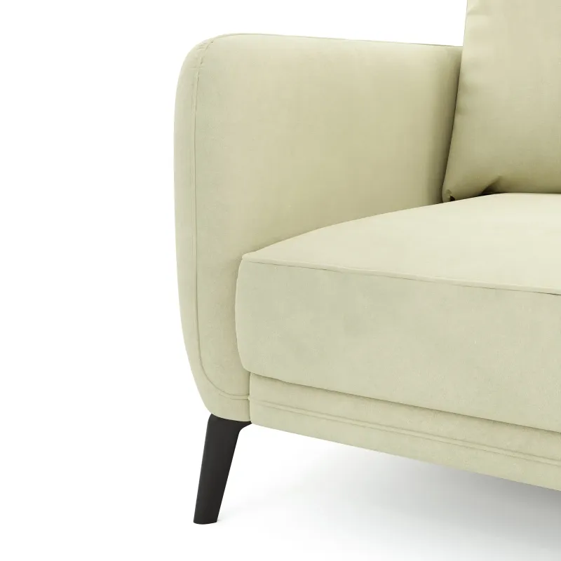 СЧАСТЛИВЫЙ ДЕНЬ Диван прямой, молочный СЧАСТЛИВЫЙ ДЕНЬ Диван прямой, молочный