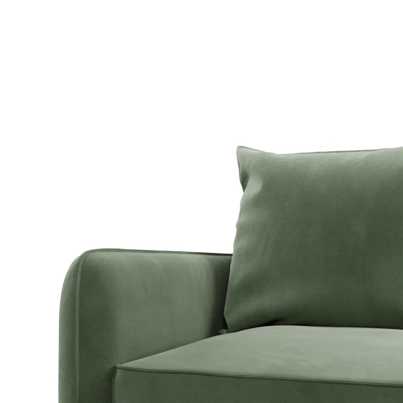 ПОРТЛЕНД МИНИ Диван прямой зеленый