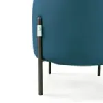 Маленькая радость Пуф круглый на ножках, синий