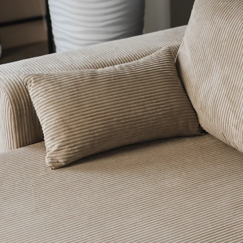 ДОЛГОЖДАННЫЙ ОТПУСК Диван угловой, бежевый