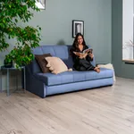 ТОКИО Складная кровать серо-синяя, 160 ППУ