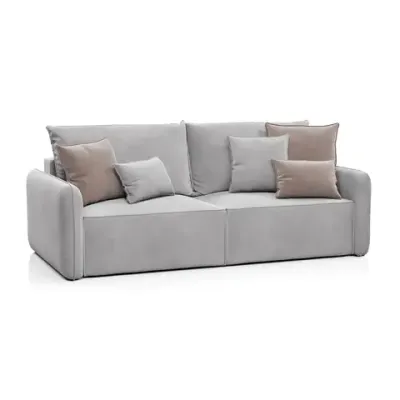 ПОРТЛЕНД Диван прямой светло-серый