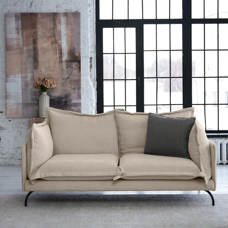 Облако комфорта Диван прямой, песочный Облако комфорта Диван прямой, песочный