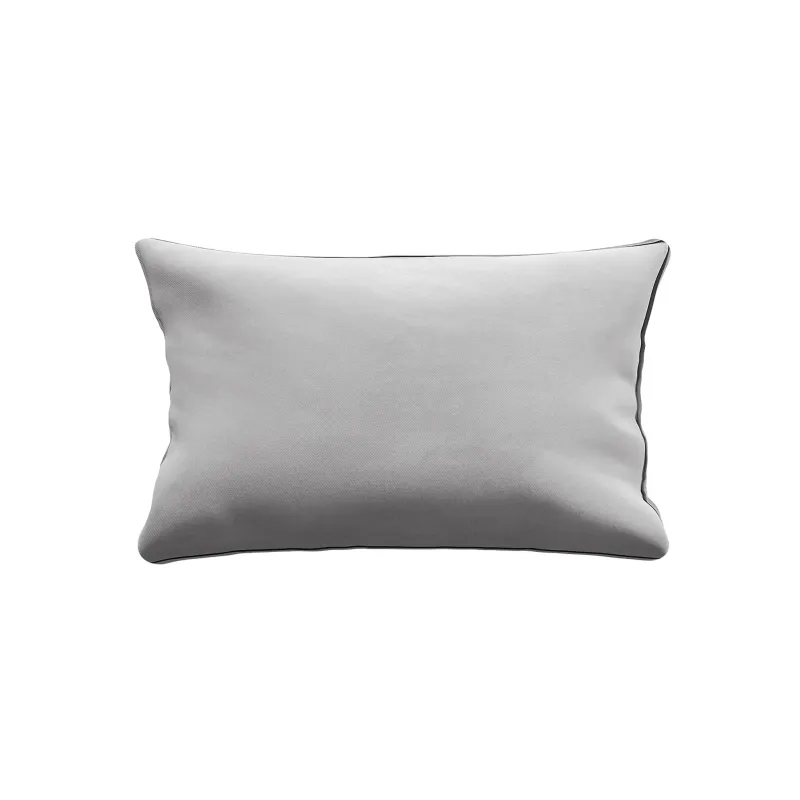 Портленд Декоративная подушка, светло-серая, 30х50 см