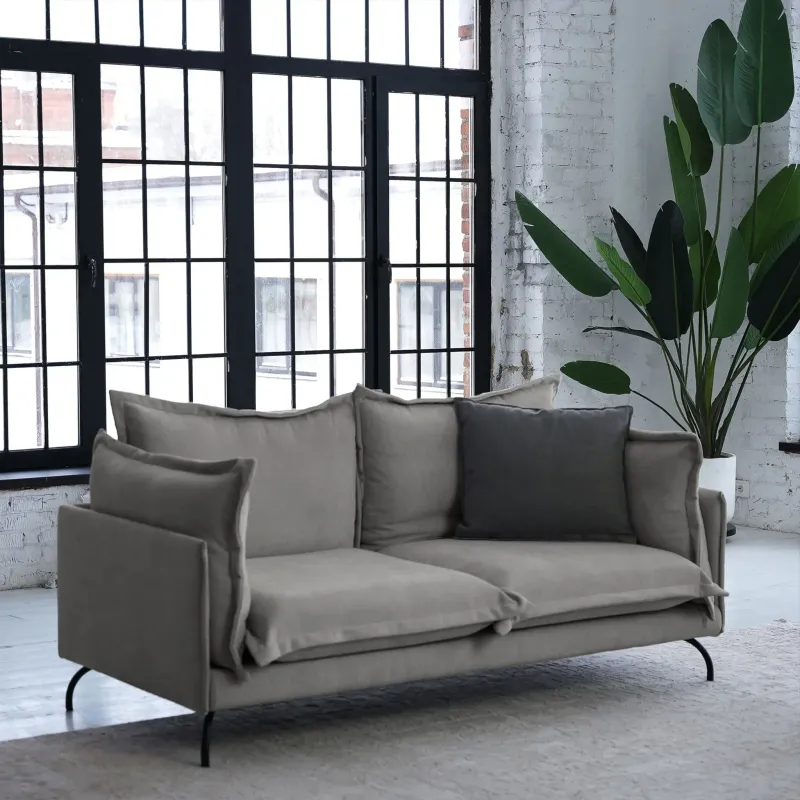 Облако комфорта Диван прямой, серый