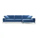 Солнечное побережье Диван угловой, сапфировый