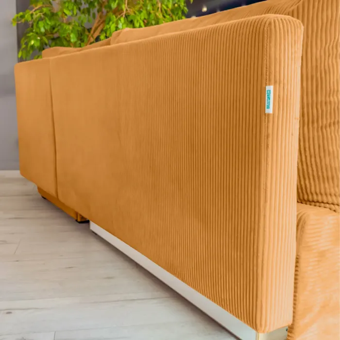 Корсо Лайт Диван угловой Cilium горчичный