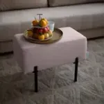 Маленькая радость Пуф прямоугольный на ножках, розовый