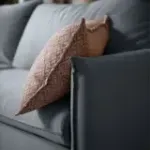 СКАНДИ Диван тканевый прямой светло-серый