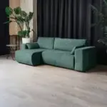 ДОЛГОЖДАННЫЙ ОТПУСК Диван угловой, изумрудный