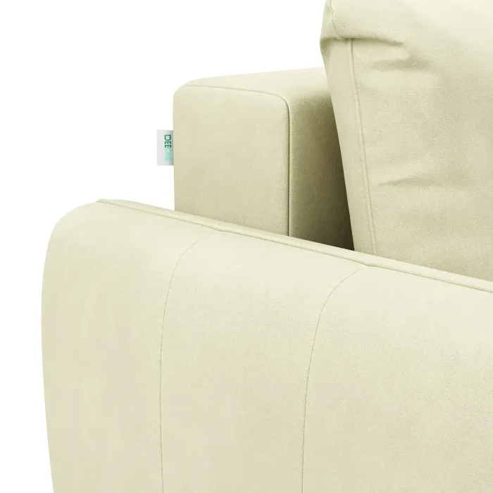 СЧАСТЛИВЫЙ ДЕНЬ Диван прямой, молочный