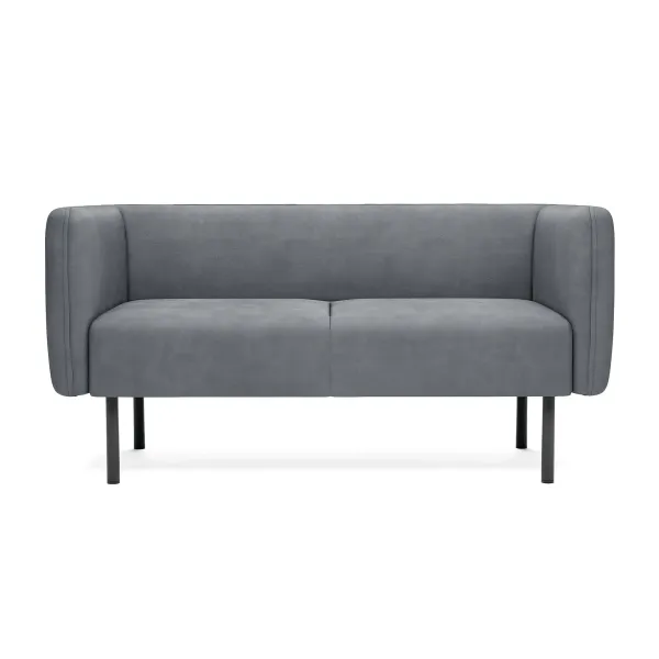 РИО Диван прямой светло-серый