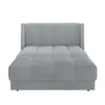 ВЕНЕЦИЯ Складная кровать светло-серая, 125