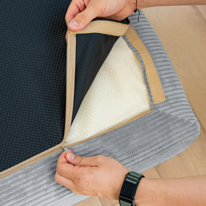 ПОЛЕЗНАЯ ПРИВЫЧКА Диван прямой, серый