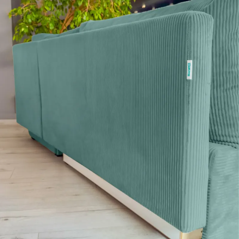 Корсо Лайт Диван угловой Cilium изумрудный