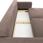 СЧАСТЛИВЫЙ ДЕНЬ Диван прямой, какао