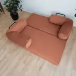 ПОЛЕЗНАЯ ПРИВЫЧКА Диван прямой, терракотовый