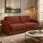 ПРОСТОЕ СЧАСТЬЕ Диван прямой терракотовый