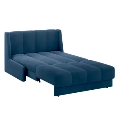 ВЕНЕЦИЯ Складная кровать темно-синяя, 125