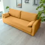 РИМИНИ Диван прямой Cilium горчичный