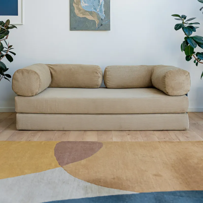 ПОЛЕЗНАЯ ПРИВЫЧКА Диван прямой, бежевый
