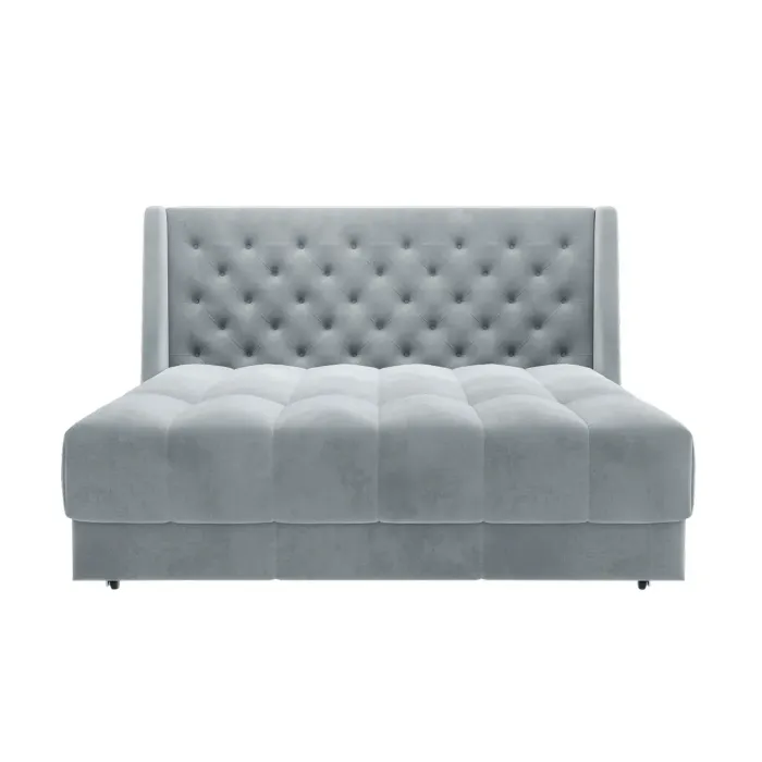 РИЧМОНД Складная кровать светло-серая, 200