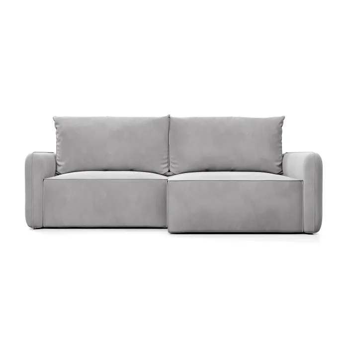 ПОРТЛЕНД Диван угловой светло-серый