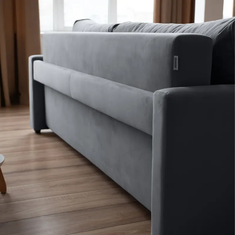 РИМИНИ Диван прямой светло-серый