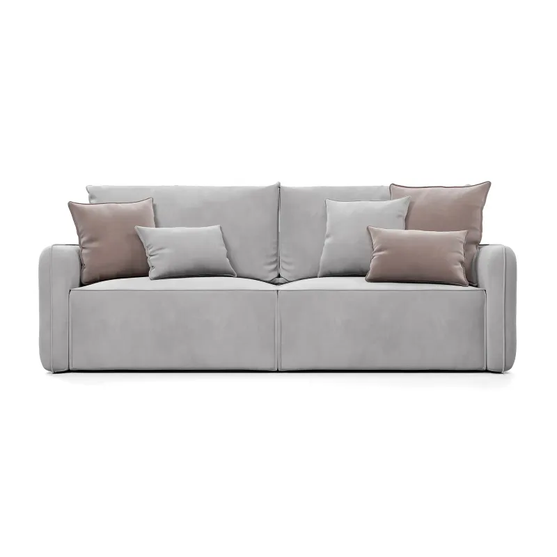 ПОРТЛЕНД Диван прямой светло-серый ПОРТЛЕНД Диван прямой светло-серый