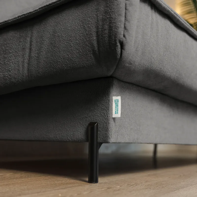 ВДОХНОВЕНИЕ ДНЯ Диван прямой, серый ВДОХНОВЕНИЕ ДНЯ Диван прямой, серый