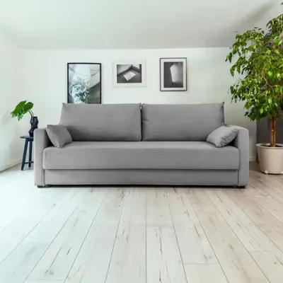 РИМИНИ Диван прямой Cilium Steel