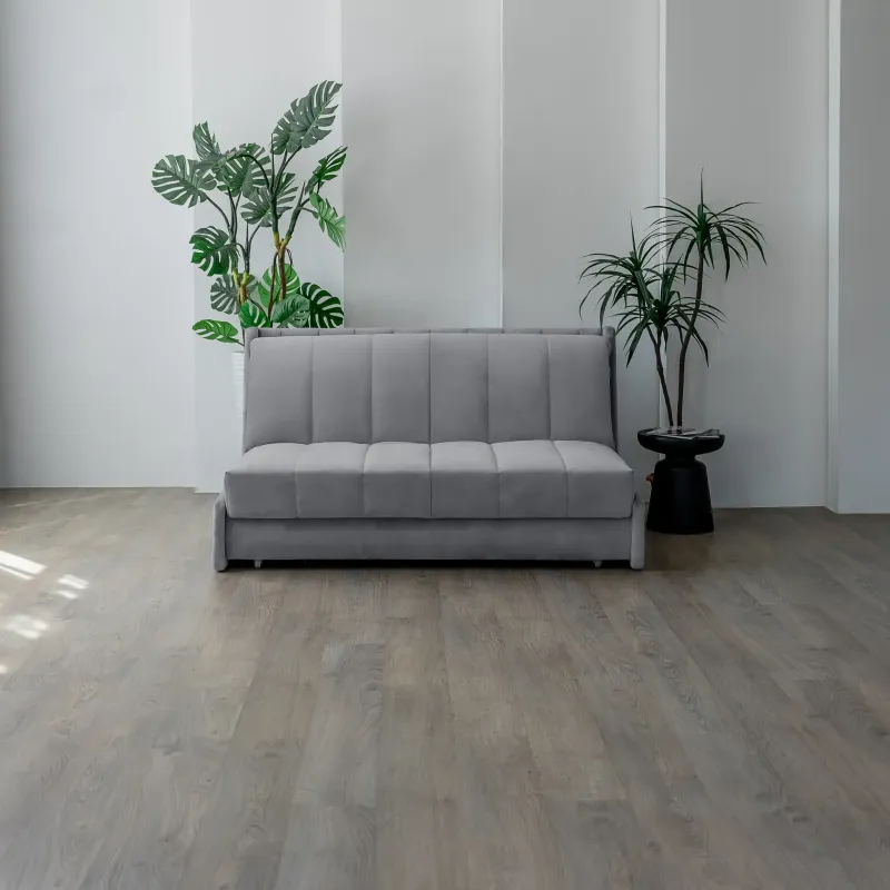 РИЧМОНД Складная кровать светло-серая, 200