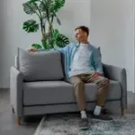 ЛУЧШИЙ ДРУГ 150 Диван прямой серый