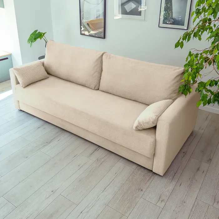 РИМИНИ Диван прямой Cilium Cream