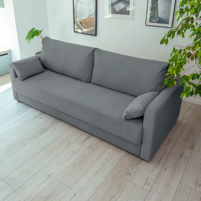 РИМИНИ Диван прямой Cilium графитовый