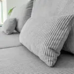 Корсо Лайт Диван угловой Cilium серый