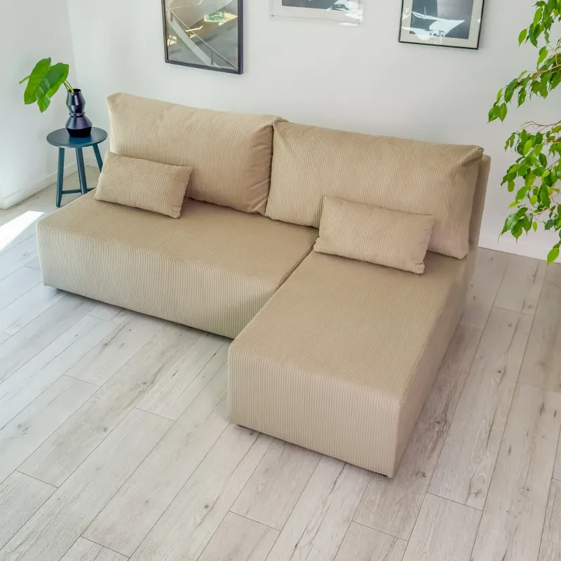 Корсо Лайт Диван прямой Cilium Cream