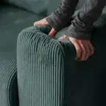 ДОЛГОЖДАННЫЙ ОТПУСК Диван угловой, изумрудный