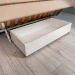 ТОКИО Складная кровать бежевая, 160 ППУ