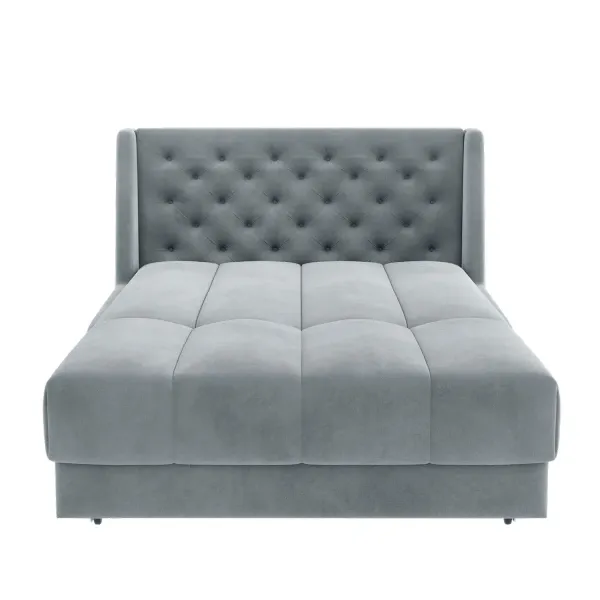 РИЧМОНД Складная кровать светло-серая, 125