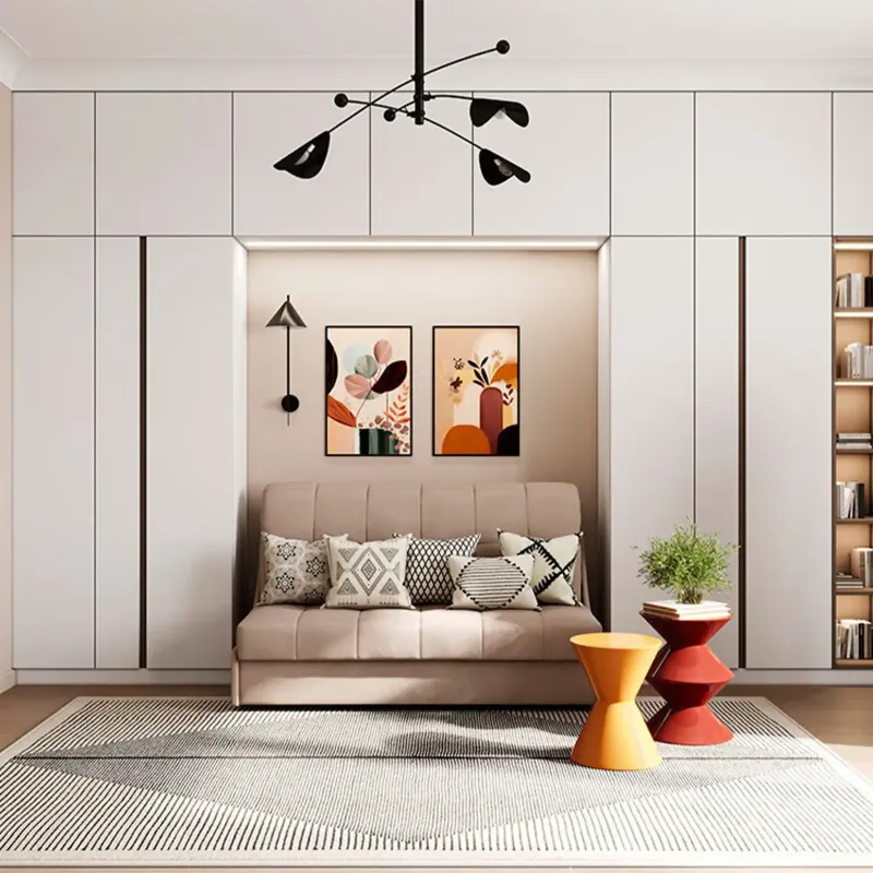 ТОКИО Складная кровать бежевая, 146 ППУ