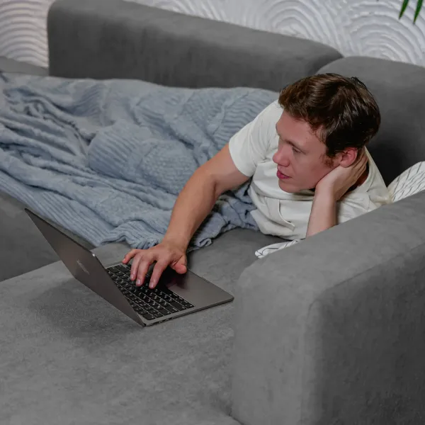 НОВЫЕ ЭМОЦИИ Диван угловой, серый