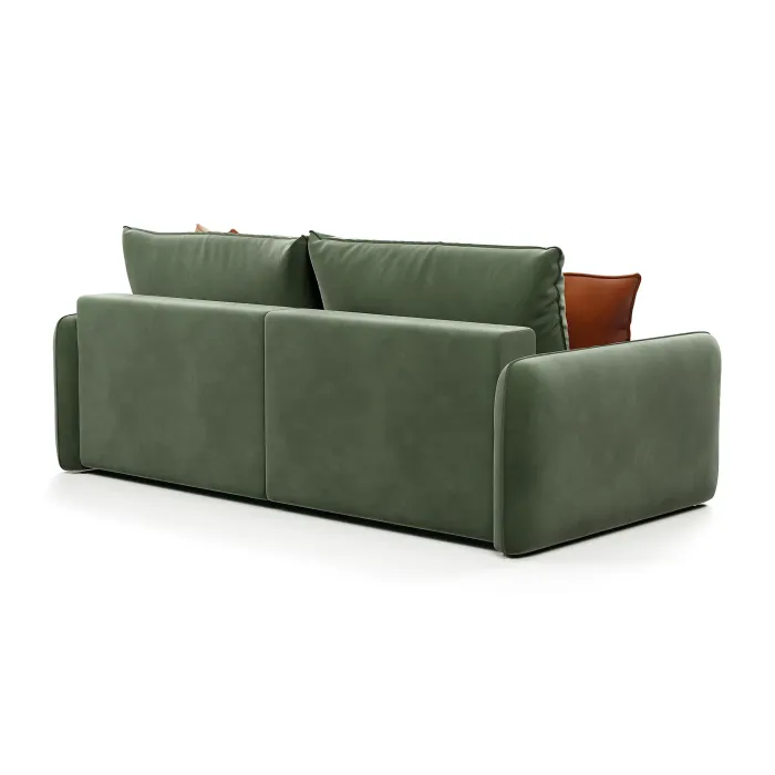 ПОРТЛЕНД Диван угловой зеленый