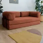 ПОЛЕЗНАЯ ПРИВЫЧКА Диван прямой, терракотовый