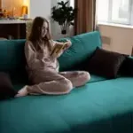 РИМИНИ Диван прямой изумрудный