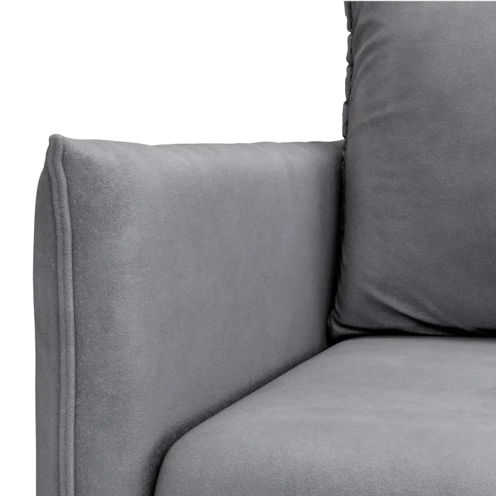 ЛУЧШИЙ ДРУГ Диван прямой светло-серый