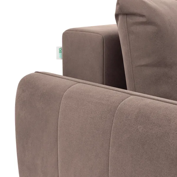 СЧАСТЛИВЫЙ ДЕНЬ Диван прямой, какао