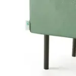 Маленькая радость Пуф прямоугольный на ножках, мятный